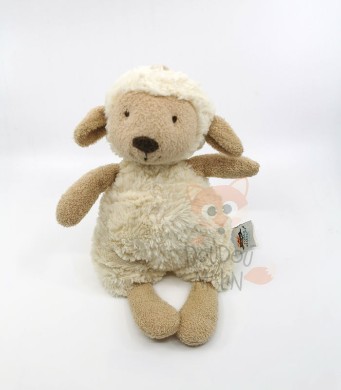  - musical box sheep beige brown 25 cm 